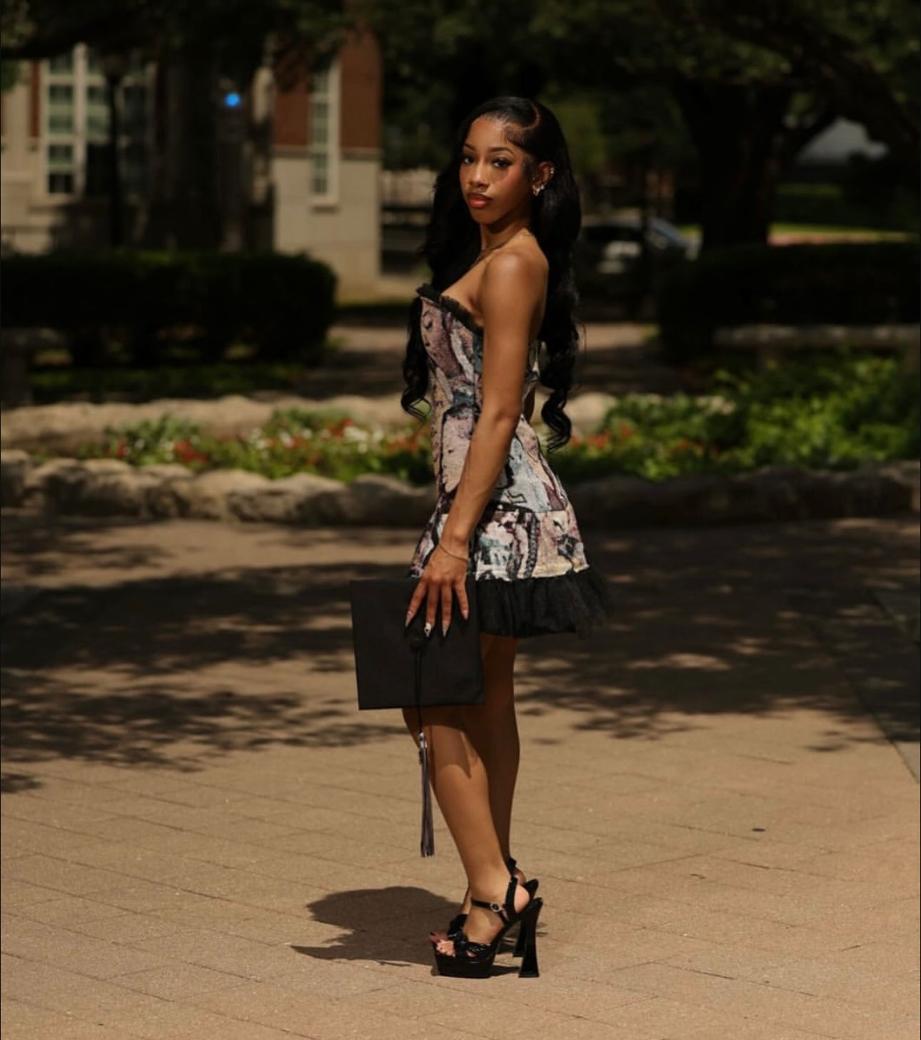 Tulle Pleated Dress
