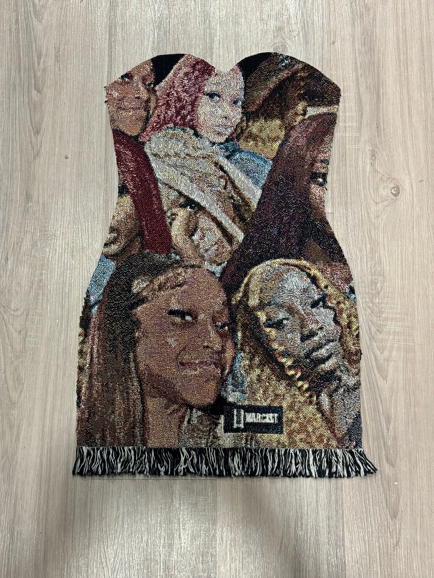 Tasseled Tapestry Dress