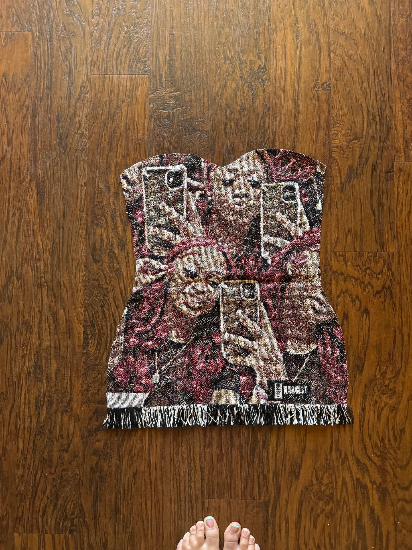 Tasseled Tapestry Dress