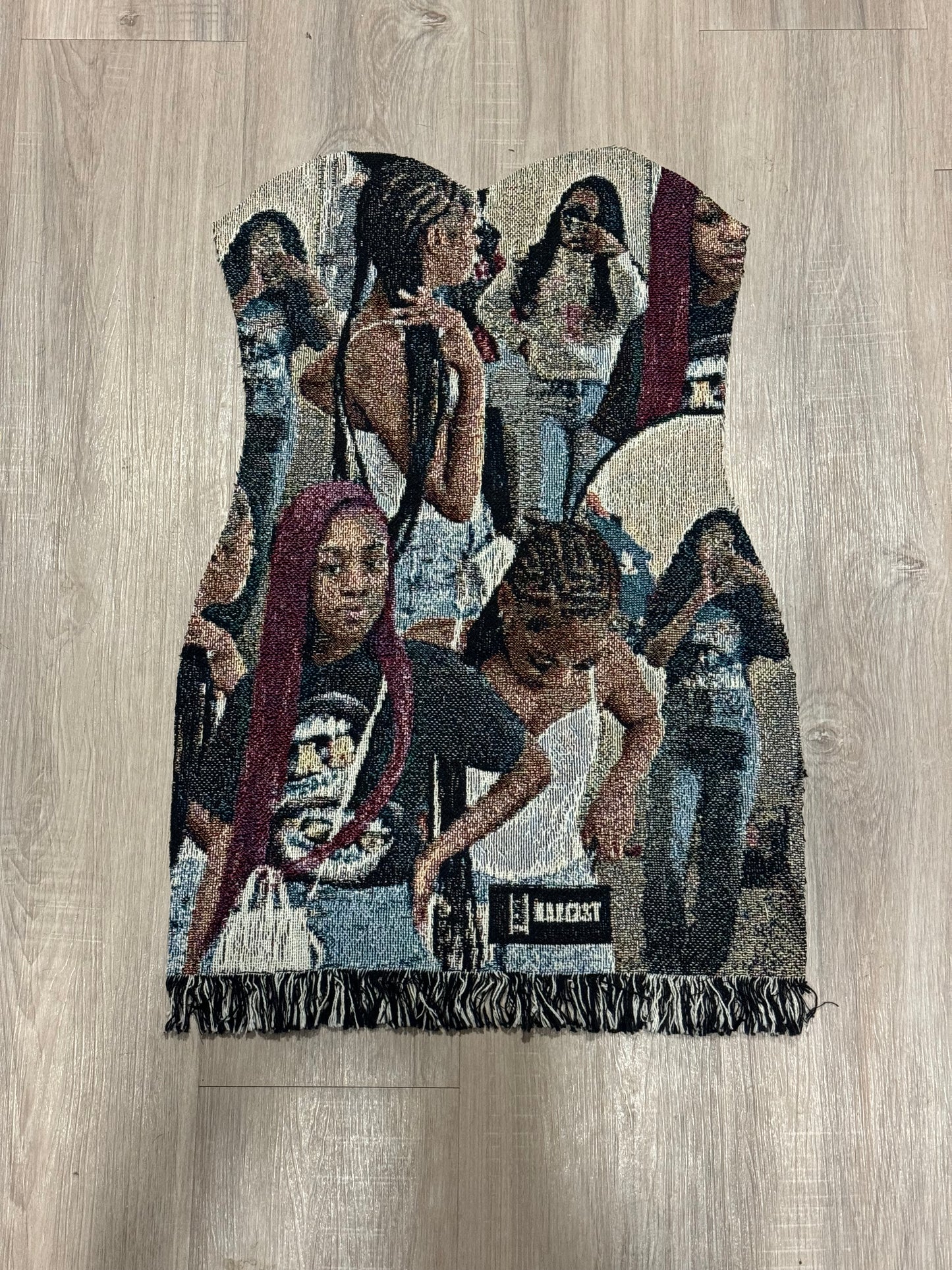 Tasseled Tapestry Dress