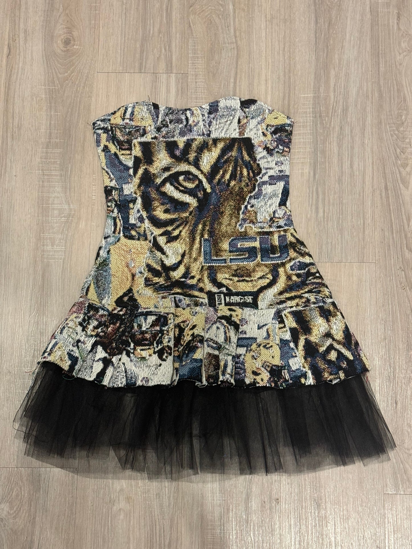 Tulle Pleated Dress