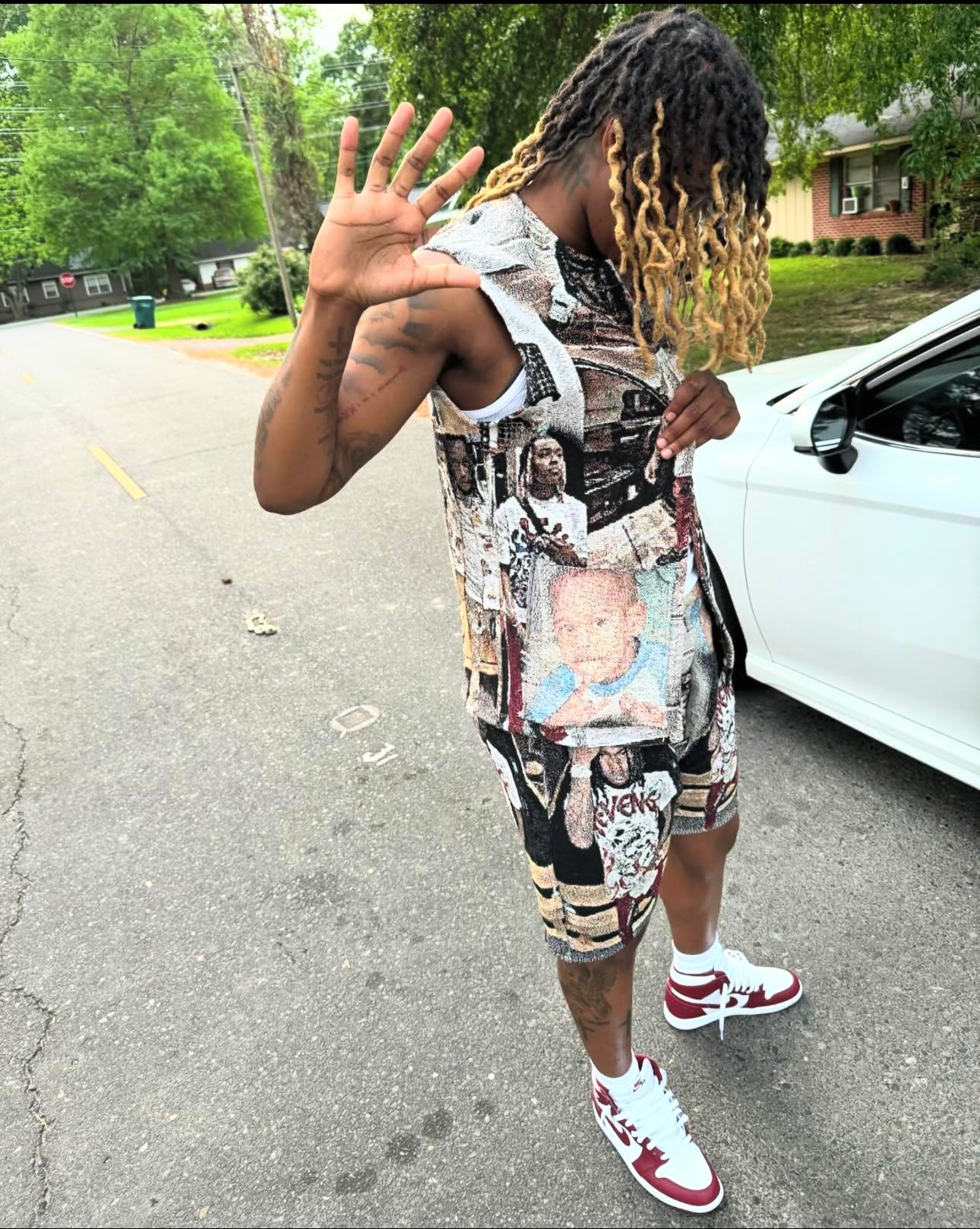 Vest & Shorts set