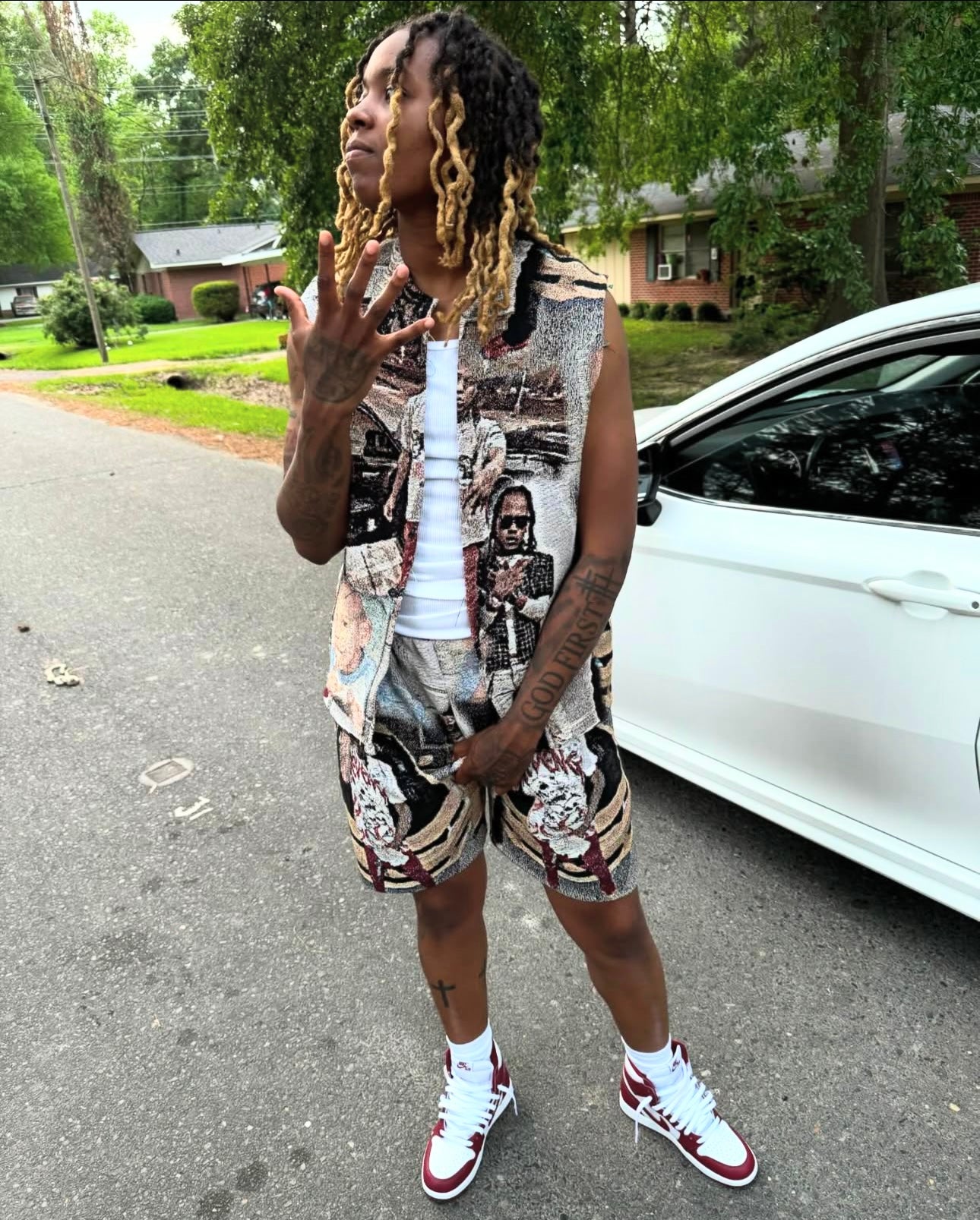 Vest & Shorts set
