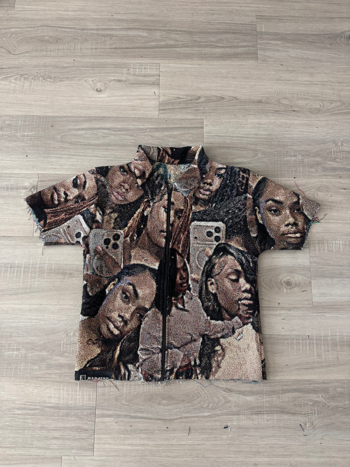 Tapestry Zip Shirt
