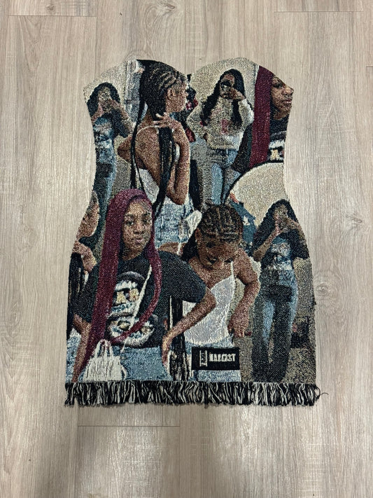 Tasseled Tapestry Dress
